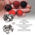 thumbnail image 4 of 100 Ensembles de Fournitures pour Fabrication de Boutons Vierges, Kit de Badges Ronds en Métal Polyvalent pour Design Personnalisé DIY Badge, 4 of 8