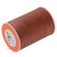 thumbnail image 4 of simhoa Fil Rond Brun 0,35 mm pour Bricolage en Cuir Couture Couture, 4 of 6