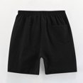 thumbnail image 3 of RXIRUCGD 2025 Summer Clothes for Kids 2PC Children's Summer Solid Casual Sports Shorts With Drawstring For Kids, 3 of 6