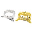thumbnail image 1 of MasteelfCA 2 Pcs Porte-Stylo à Ongles Porte-Brosse Classique Couronne Perle Décoration de Manucure, 1 of 8
