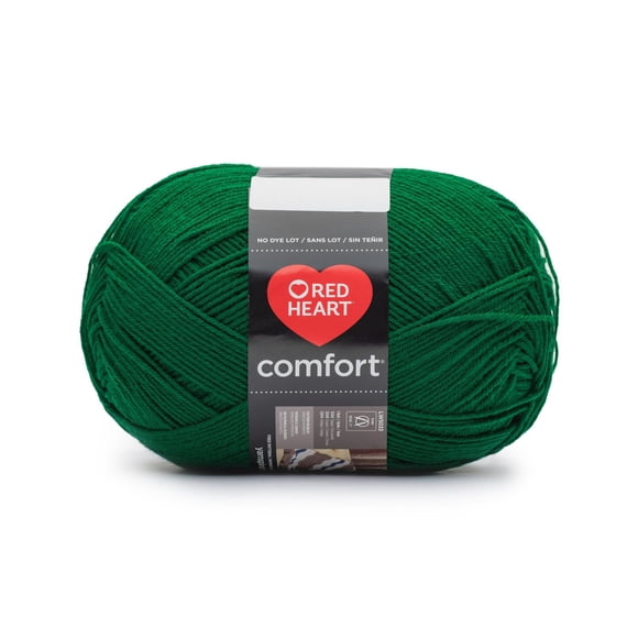 Red Heart® Comfort® Yarn, Solid, Acrylic #4 Medium, 16oz/454g, 867 Yards