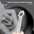 thumbnail image 2 of Torx Wrench Double-head Adjustable Ratchet Spanner Marked Handle for Car Nut Removal Extractor Metal Handheld Hand Tool Supply Black, 2 of 9