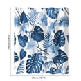 thumbnail image 3 of Rideau de Douche Imperméable Imprimé Stéréoscopique Tropical Jungle Botanique Feuille Fleur Saison Polyester Rideau de Douche avec Crochets, 3 of 6