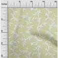 thumbnail image 2 of oneOone Silk Tabby Lime Fabric Asian Baroque Craft Projects Decor Fabric Printed By The Yard 42 Inch Wide, 2 of 4