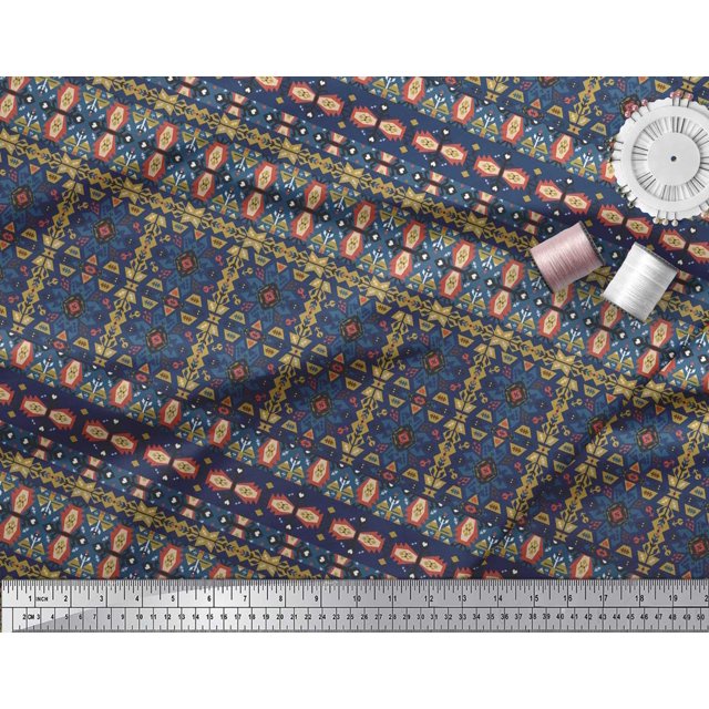 Soimoi Rayon Fabric Aztec Southwestern Fabric Prints By Yard 42 Inch Wide