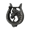thumbnail image 3 of MERIGLARE Horse Head Door Knocker Accessory Easy to Install Premium Front Door Knocker, 3 of 9