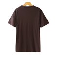 thumbnail image 5 of EQWLJWE Hauts d'Été pour Femmes Hauts pour Femmes en Liquidation Chemises d'Été Aguichant pour Femmes Col Rond Manches Courtes Hauts Imprimés Blouse Régulière, 5 of 5