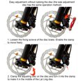 thumbnail image 4 of Brake Pad Stainless Steel Metal Structure Handy Installation Compact Size Wear-resistance Cycling Part Braking Gasket Disc Plate Classic/No Mark, 4 of 9