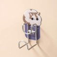 thumbnail image 4 of Birdeem Invincible Hook-Free Towel Rack Traceless Hook Free Punch Kitchen Bathroom Door, 4 of 12