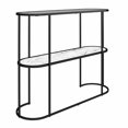 thumbnail image 4 of Mr. Kate Moon Phases Console Table, White Marble/Glass, 4 of 9