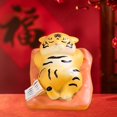thumbnail image 4 of GROWTH TANK Petite Figurine Tiger en Résine pour Table Bureau à Domicile Collection A, 4 of 9