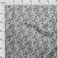 thumbnail image 3 of oneOone Cotton Poplin Twill Gray Fabric Florals Fabric For Sewing Printed Craft Fabric By The Yard 56 Inch Wide, 3 of 4