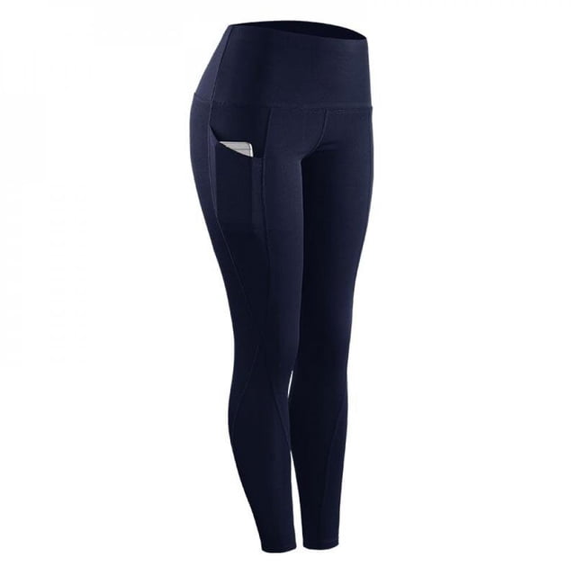 Leggings Décontractés de Sport Extensibles pour Femmes avec Poche