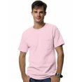 thumbnail image 1 of Hanes Beefy-T T-Shirt à Poche pour Hommes, 2TG, Rose Pâle, 1 of 6