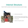 thumbnail image 4 of Mistaha Miniature Residual Current Circuit Breaker with ABS Case, 2P Pole Number, 10A Rated Current, DIN Rail Installation - DZ47-63 Series, 4 of 6