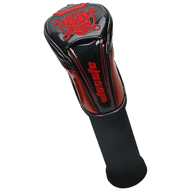 Baohd Durable Golf Driver Headcover PU Leather Guard Club Cover UT Head Black UT 37CM 1Set