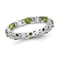 thumbnail image 1 of Bague Péridot 1,05 Carat (ctw) en Argent Sterling, 1 of 4