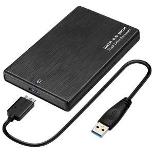 HLONK SHELLTON 2.5‘‘ Ultra Mince USB 3.0 Enclos de disque dur externe portable - Élevé - Transmission de vitesse convient Disques durs pour ordinateur portable
