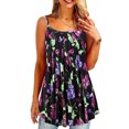thumbnail image 5 of Maoww Hauts d'Été à Bretelles Col Rond Camisole Sans Manches Imprimée Vêtements pour Femmes, Type 4, m, 5 of 5
