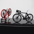 thumbnail image 3 of Modèle de Bicyclette Alliage Plastique 1: 10 Rétro Mini Décoration de Bicyclette Modèle de Vélo Jouet, 3 of 10