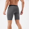 thumbnail image 2 of Plebaso Men's Running Shorts Tights Compression Stretch Shorts Mens Athletic Shorts with Zipper Pockets, 2 of 6