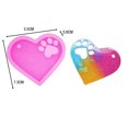thumbnail image 3 of Lksixu Originality Array Love Claw Keychain Aromatherapy Pendant Molds Kitchen Gadgets, 3 of 3