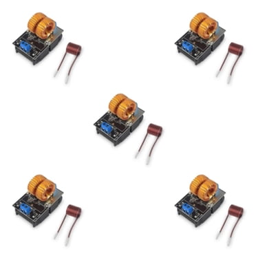 Transemion Module Chauffant 5-12V avec Bobine d'Allumage Matériel de Machine Flyback Driver Chauffe-Eau Composant Électronique Accessoires 5Ensemble