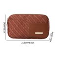 thumbnail image 2 of Vaidha Personalized Ear Embossed Small Bag Trendy All-match Ladies Chest Bag Going Out Mobile Phone Coin Purse, 2 of 2