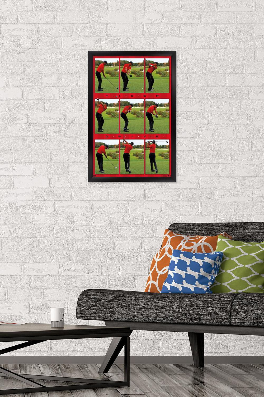 Tiger Woods - Drive Wall Poster, 22.375" x 34"