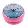thumbnail image 2 of jifeng Shower Bathroom Kitchen Wall Clock Waterproof Colorful Home Decor - Red, 75x35mm A-Pink, 2 of 7