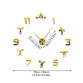 thumbnail image 4 of Japceit Large Fitness Wall Clock Diy Acrylic Clock for Home Decor, 4 of 7