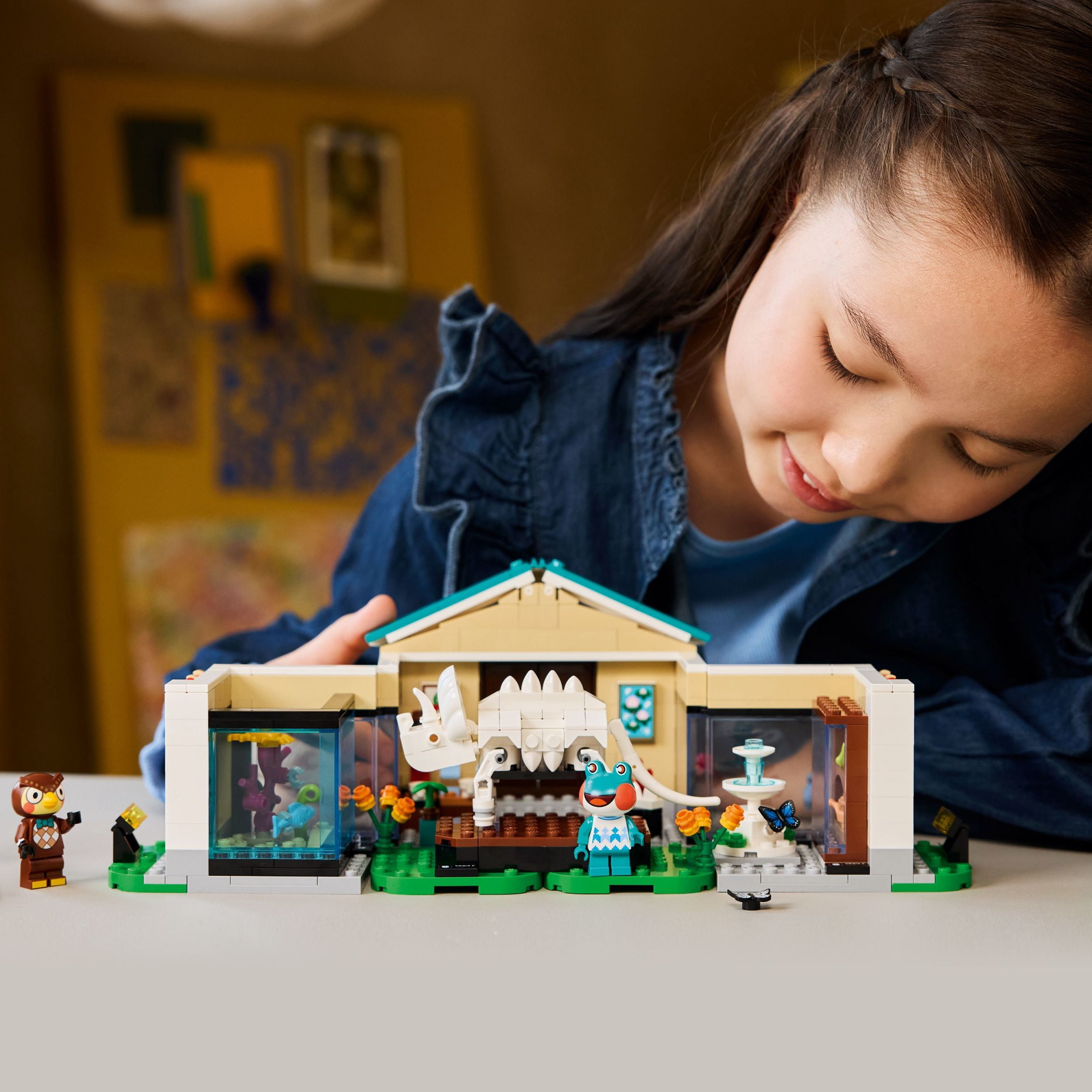 LEGO Animal Crossing Les Collections du Musée de Thibou, Ensemble de Modèle, Ensemble de Construction 77056