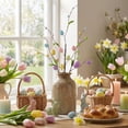 thumbnail image 2 of Ohufall Foam Berry Easter Egg Pick Artificial Flower Stems For Spring Wreath Craft Floral Arrangement Home Table Centerpiece, 2 of 6