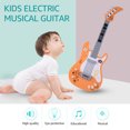 thumbnail image 2 of Kids Musical Guitar Electric Musical Toy Instrument with 4 Play Modes Lights & Musics for Boys and Girls, 2 of 7