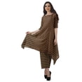 thumbnail image 1 of Moomaya Designer Kurta Kurti 3/4 Sleeves Printed WoMen's Indian Tunic Pant Set, 1 of 6