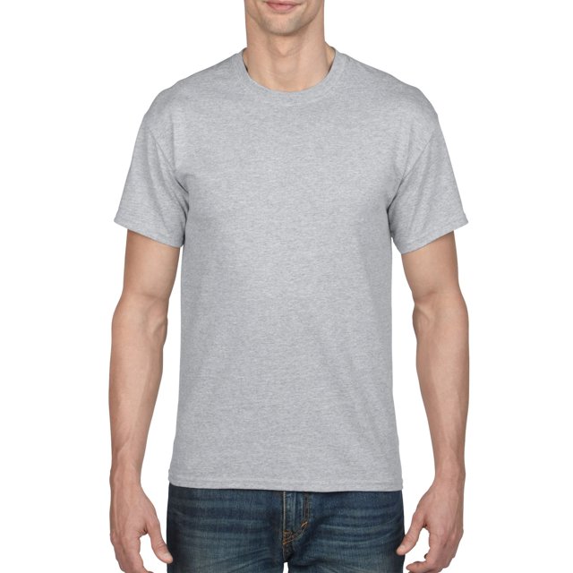 Gildan Mens DryBlend T-Shirt, S, Sport Grey