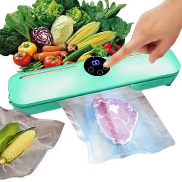 Temps Limité Seulement! Machine de Mise sous Vide pour la Conservation des Aliments, Système Automatique de Scellage des Aliments, Machine de Mise sous Vide pour Aliments Frais, Emballage et Entreposage à Long Terme des Aliments, Usage Domestique
