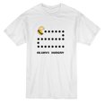 thumbnail image 1 of Videogame T-shirt Blanc pour Homme avec Graphique de Burger « Always Hungry », 1 of 1