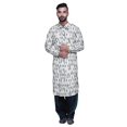 thumbnail image 1 of Atasi Kurta Pathani pour Hommes à Col Classique à Manches Longues Salwar Ensemble de Kurta de Mariage, 1 of 5