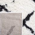 thumbnail image 4 of SAFAVIEH Berber Santana Tapis Géométrique Shag, 4 of 8