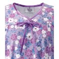 thumbnail image 2 of Silvert's Robe d'Hôpital pour Femmes avec Dos Ouvert, Mauve Illet, m, 2 of 2