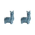 thumbnail image 2 of Wweixi 1/2/3 Animal Shape Pots Durable Materials For In Garden For Small Spaces Eco-friendly Crooked Head blue 2PCS, 2 of 6