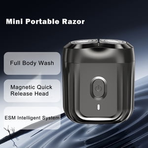 Électrique ENCHEN Rasoir électrique rasoir tête pour homme, rasoirs rechargeables pour rasoir électrique sans fil pour homme Rasage à sec étanche