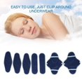 thumbnail image 4 of Cergrey 8Pcs/kit Female Reusable Menstrual Pad Set Waterproof Sanitary Cloth  Liner, Menstrual Cloth Pads, Reusable Menstrual Pad, 4 of 12