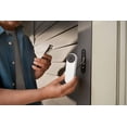 thumbnail image 3 of Refurbished Google Nest 7046702 2nd Gen Wired Video Doorbell Camera with Night Vision, Snow, 3 of 3