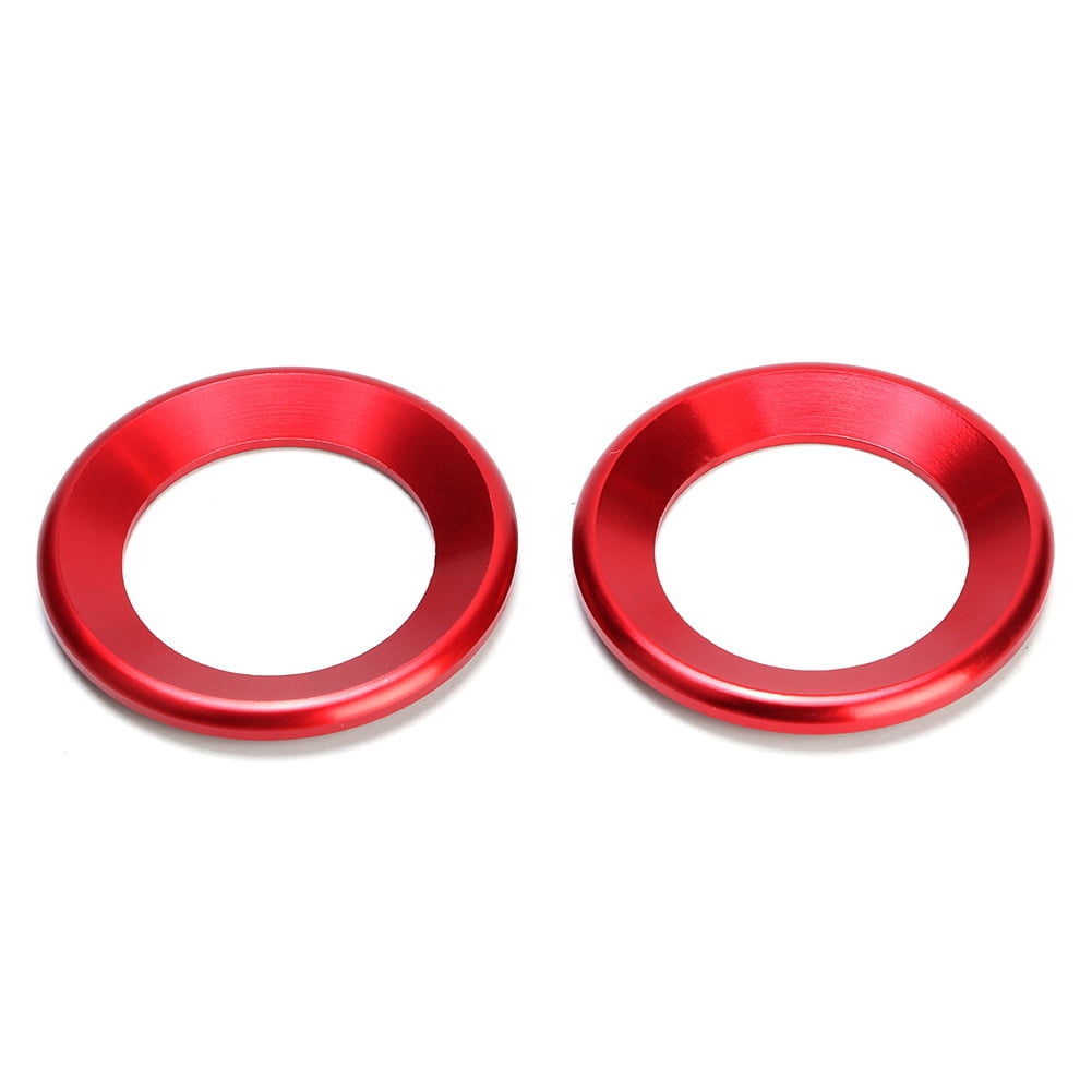 Car Speaker Trim, 2pcs Loudspeaker Circle Wear Resistant  For Car