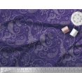 thumbnail image 2 of Soimoi Rayon Fabric Floral & Paisley Print Sewing Fabric Yard 56 Inch Wide, 2 of 3