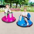 thumbnail image 2 of Honeyjoy Auto Tamponneuse 12V pour Enfants et Tout-Petits, Voiture Électrique à Chevaucher avec Rotation à 360° Bleu, 2 of 10