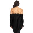 thumbnail image 2 of Women Renaissance Off Shoulder Top Costumes Blouse Boho Peasant Shirt, 2 of 5