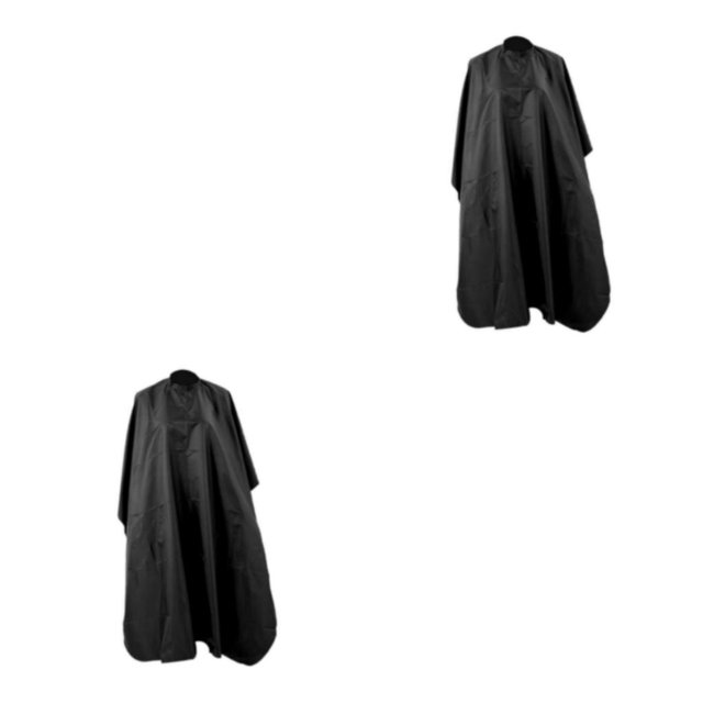 Dalazy Grand Salon Barbier Coiffure Robe Shampooing Cheveux Cape Tablier-39 x 55 Bleu Type A 2Set